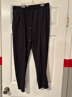 Fabletics women’s Black Athletic Joggers with Drawstring